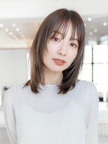 イオ 本厚木(io)&nbsp;ストレートくびれ顔周りレイヤーカット美髪質改善トリートメント