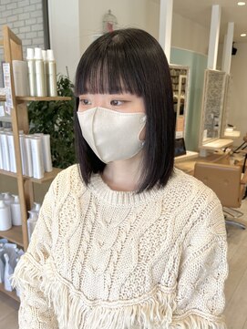 ルーム 郡山店(ROOM) うる艶♪髪質改善トリートメント×切りっぱなしボブ