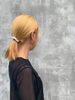 ラク(lac)の写真/《女性専門サロン》日々のファッションに馴染む透明感カラー。トレンドカラーも似合わせも理想の仕上がりに
