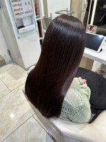 ケンジ 平塚 アネッタ(KENJE annetta)&nbsp;艶髪ストレート　髪質改善カラー　髪質改善トリートメント