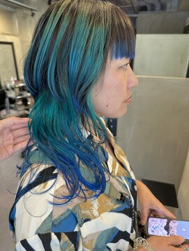 オルロバイイザ(ORLO by IZA) ◎メルティーカラーフェミニンロング似合わせカットミディアム