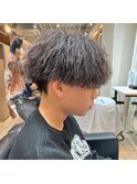 ［くるくるちりちりしないパーマ］縦落ちツイスパ