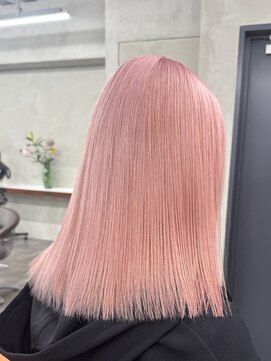 ニコ トウキョウ 渋谷(nico TOKYO) ダブルカラーミルクティーベージュピンクブラウンロングレイヤー