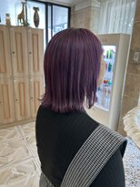 シャンティ 平岸店(Shanti)&nbsp;○ブリーチカラー/パープルピンク○ 菅野裕太