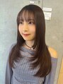 テディ 自由が丘店(teddy) 顔まわりレイヤーで大人の抜け感ヘア*