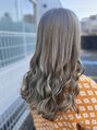 アグ ヘアー ハーツ 高知店(Agu hair hearts)&nbsp;ナチュラルアッシュでオシャレハイトーン！