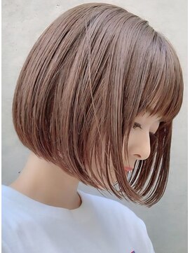 ダブルカラー/ケアブリーチ+イルミナカラー+カット+魔法のバブル