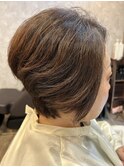 多毛、クセ毛を活かしたショートスタイル