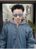 スパイキーショート/テーパーフェード