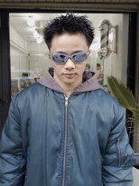 ウェルネス(Wellness)&nbsp;スパイキーショート/テーパーフェード