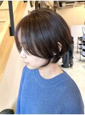 髪質改善20代30代 似合わせ大人丸みショート 京都/四条烏丸