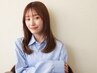 【前髪のクセ/うねり】カット＋前髪縮毛矯正＋TR ￥12900