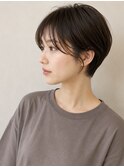 横顔すっきりくびれショート/ショートボブ/藤沢ショートカット