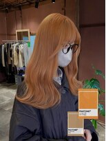 サムウェア(SOMEWHERE)&nbsp;イエベ春オレンジベージュ20代30代