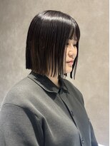 ニジュウサンド ナダーン(23° NADAUN) 切りっぱなしボブ