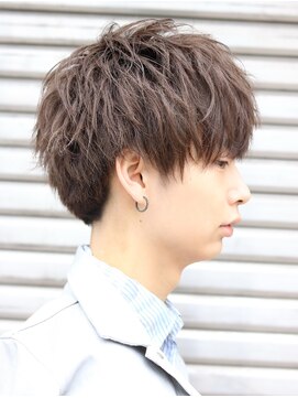 ネイビー(NAVY) NAVY恭平☆前下がり無造作ネープレスマッシュマット