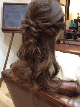 ベル メール(BELL MER) ハーフアップ