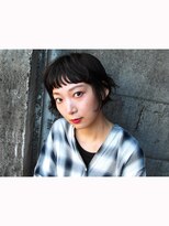 シーズ 栄(sea's)&nbsp;眉上バング＋ショートボブ