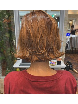 シャル オカチマチ 上野御徒町(shalu) 【shalu 渡邊翔一】オレンジベージュ