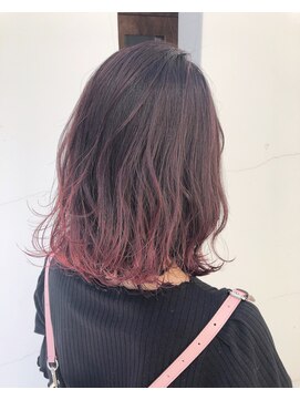 ブランシェ 小牧店(BRANCHE) ☆毛先にチェリーレッドが可愛い☆ ブランシェ小牧 具志