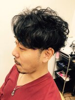 ヘアーワークスミスト 池袋店(Hair Works MIST) 【店内撮影】メンズパーマ