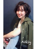 アイリー(AiRiy)&nbsp;【AMI】シースルーバングのゆるふわスタイル