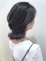 アールヘア(ar hair) インナーカラー☆ロイヤルパープル