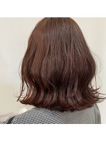 ソア フォー ヘアー(Soi for hair)&nbsp;大人かわいいスタイリング簡単♪切りっぱなしナチュラルブラウン