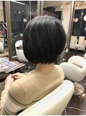 襟足スッキリ!ショートボブ!