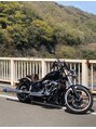 ココ カミーノ(COCO camino)&nbsp;ハーレーFXBRSをイジりまくってます！まずは、形からの自分！