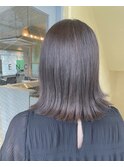 グレージュ/切りっぱなしナチュラルミディ