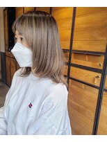 キーン 立川店(keen)&nbsp;【keen×武田】レイヤーミディ×ハイライト