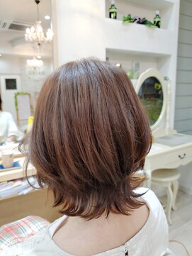 ヘアーズ 本店(HAIRZ) 《HAIRZ》一原☆軽やか外はねボブ！
