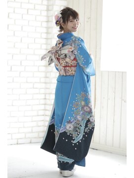 キッカ(kicca) 【kicca】振袖アップスタイル