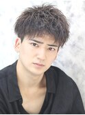 ツイストスパイラルパーマ　ショート　マッシュ
