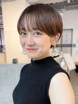 アルバム 池袋(ALBUM) 大人ショート_グレージュカラーボブウルフ_ba413272