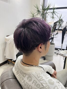 アールトゥーヘアー(art To Hair) 学割/パープル/紫