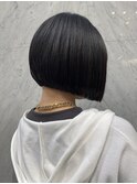 ラインの崩れないボブスタイル♪（小田急相模原）縮毛矯正