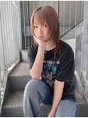 アイナジエンド風ストレートロングウルフ