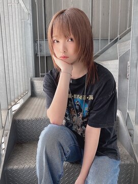 リアイス(Re:ICE) アイナジエンド風ストレートロングウルフ