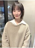 ボブウルフ ミニウルフ ウルフカット レイヤー/城倉