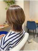 《緑橋/城東区/女性サロン》レイヤー ウルフ ならPARAGO.