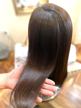 アトリエ ミム 二子玉川店(atelier mim) 髪質改善つや髪ストレート　縮毛矯正