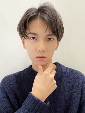 トルネード(TORNADO) 韓国マッシュニュアンスパーマツーブロックセンターパート t1126