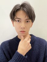 トルネード(TORNADO) 韓国マッシュニュアンスパーマツーブロックセンターパート t1126