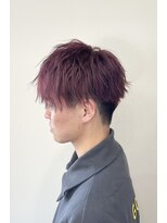 オル(Olu)&nbsp;ワインレッドカラー×レッドラベンダー×ケアブリーチ