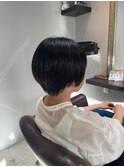 バランスよく見えるショートスタイル