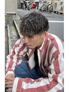 レックス 中野(rex) ハイライトパーマ