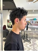 スパイキーショート/短髪パーマ/メンズショート【丸山武志】