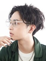 ネオリーブアーチ 武蔵小山店(Neolive arch) センター分け かき上げメンズスタイル 武蔵小山